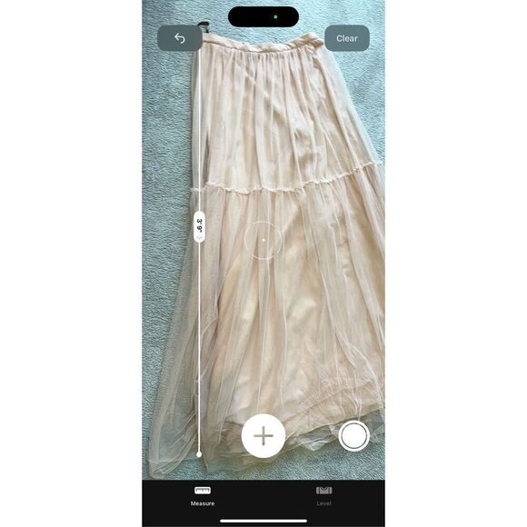 NWOT Jenny Yoo BHLDN Louise Tulle Skirt in Blush Rose, $250 Sz 14 - Picture 7 of 8